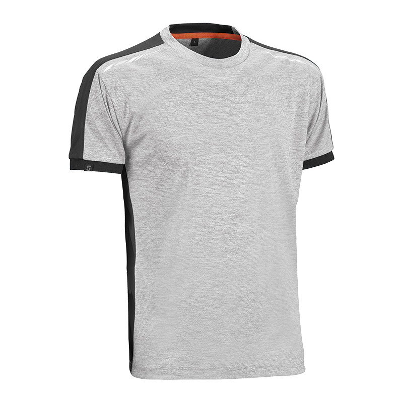 CAMISETA M/CORTA ELITE PRO GRIS-NGR