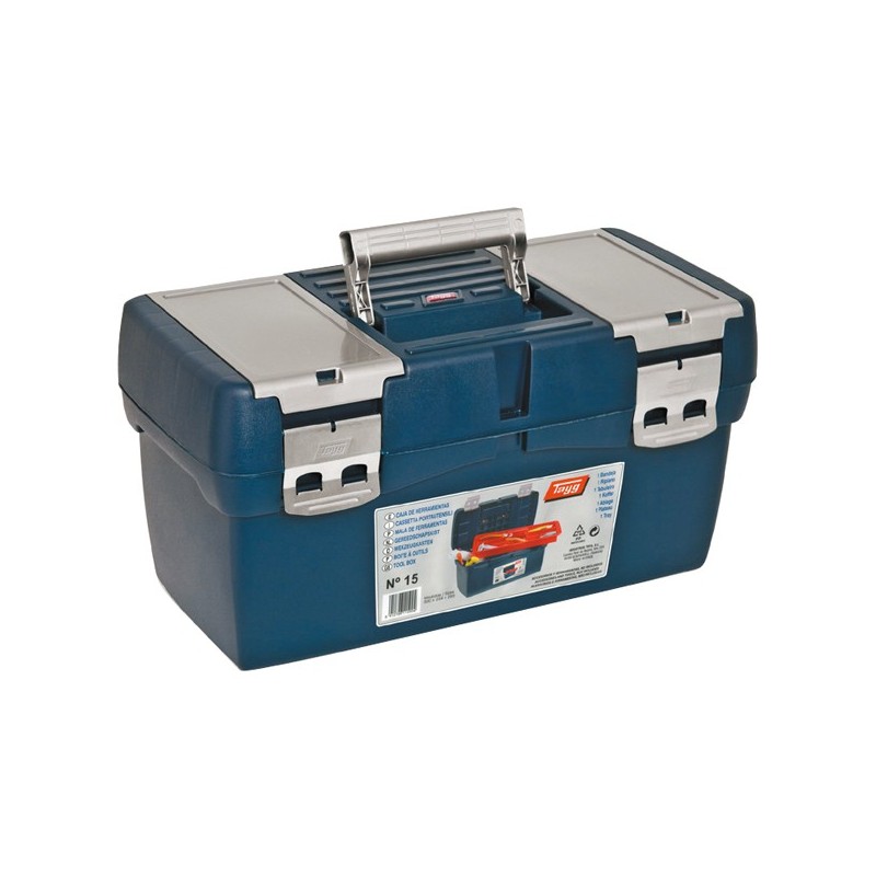 CAJA  HERRTAS  PLAST  N  15  C/BAND