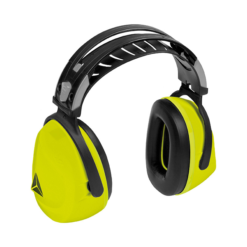 CASCO OREJERA AMARILLO FLUO