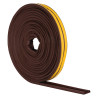 BURLETE CAUCHO TUBULAR MARRON