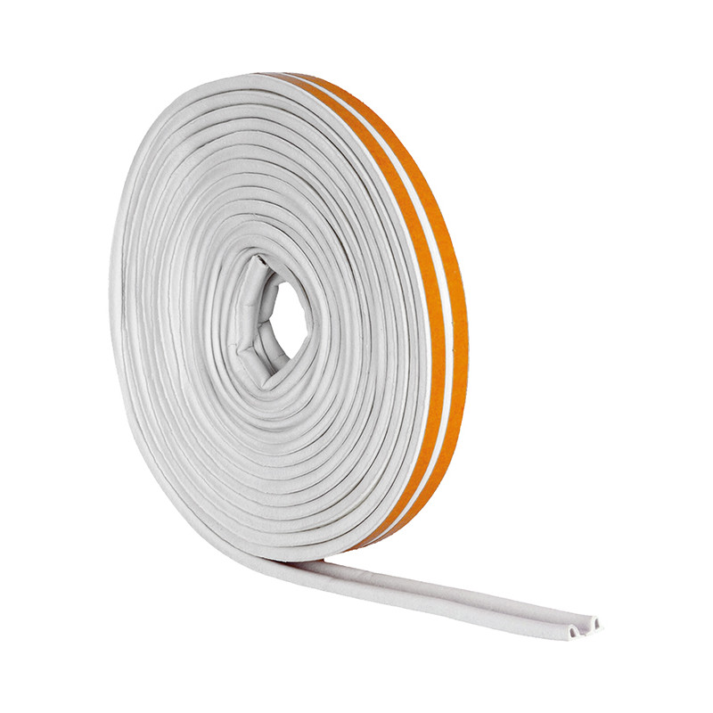 BURLETE CAUCHO TUBULAR BLANCO