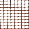 MALLA CUADRADA 5x5MM MARRON