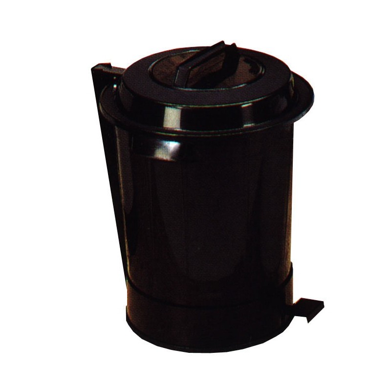 CUBO  BASURA  C/  PEDAL  NEGRO