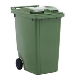 CONTENEDOR  PLASTICO  VERDE