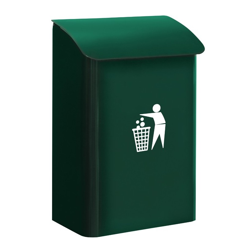PAPELERA  GARAJE  VERDE  ARREGUI