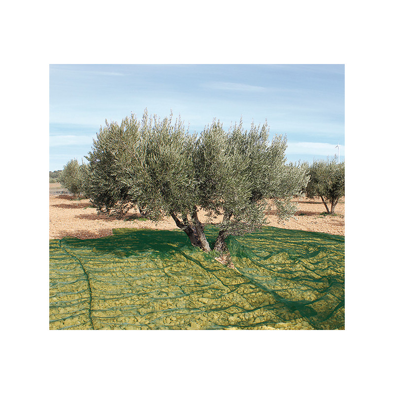 MANTA RECOGER OLIVA/ALMENDRA VERDE