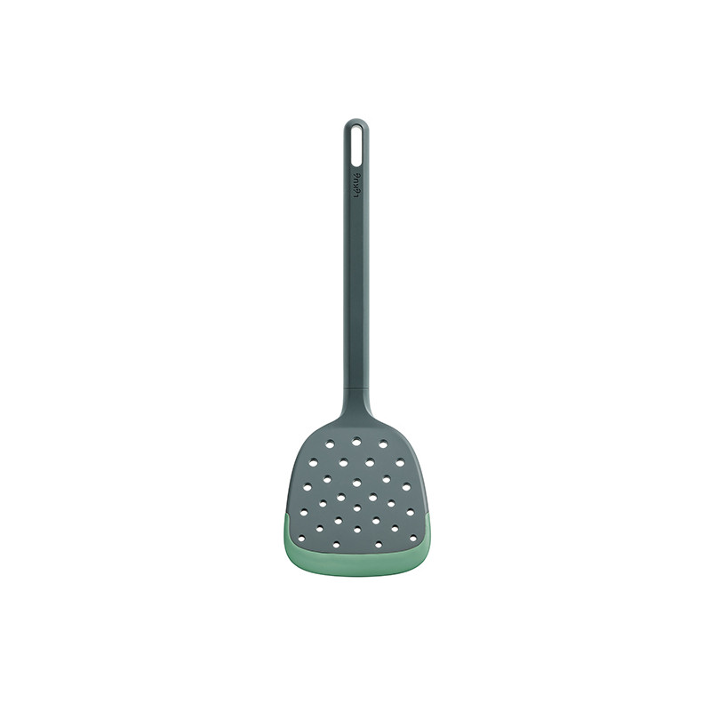 ESPATULA RANURADA COCINA SILICONA