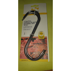 GANCHO CARNICERO INOX BLISTER DE 3 18/8 N-20