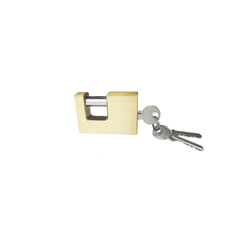 CANDADO  LATON  RECTANGULAR