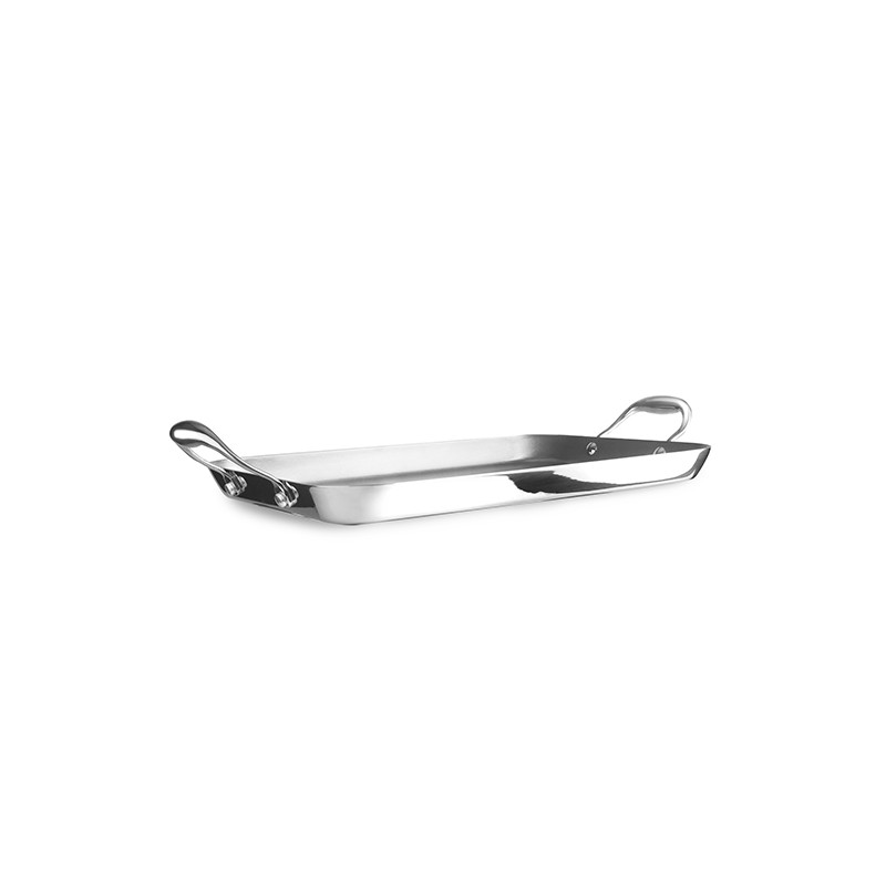 ASADOR PLANCHA INOX+ALUM+INOX TRIPLY NATURAL