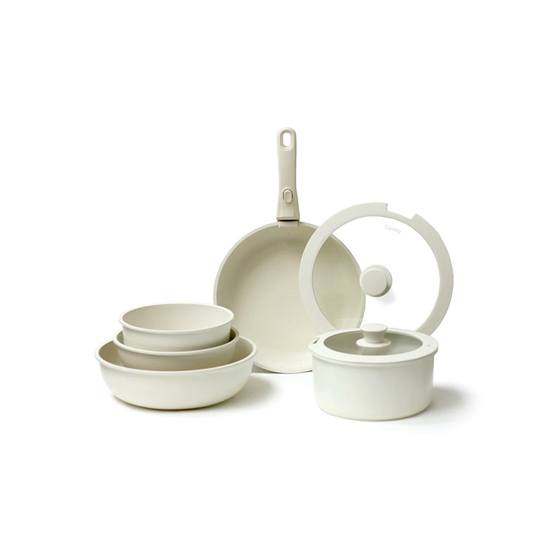 BATERIA COCINA WHITE 8 PZAS