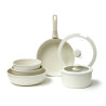 BATERIA COCINA WHITE 8 PZAS