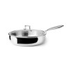 SARTEN GUISERA C/TAPA INOX+ALUM+INOX TRIPLY NATURA
