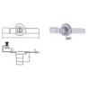 CERRADURA  P  CORRED  CRISTAL  CR