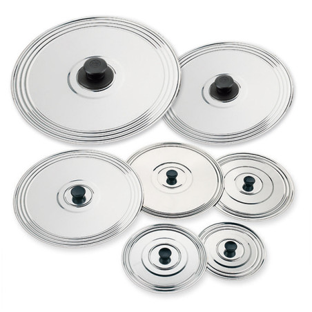 TAPA PAELLAS INOX P/38-40-42CM