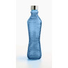 BOTELLA VIDRIO AZUL RUSTIK