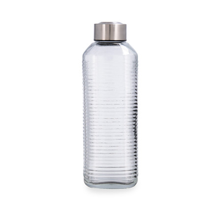 BOTELLA VIDRIO VELVET TRANSPARENTE