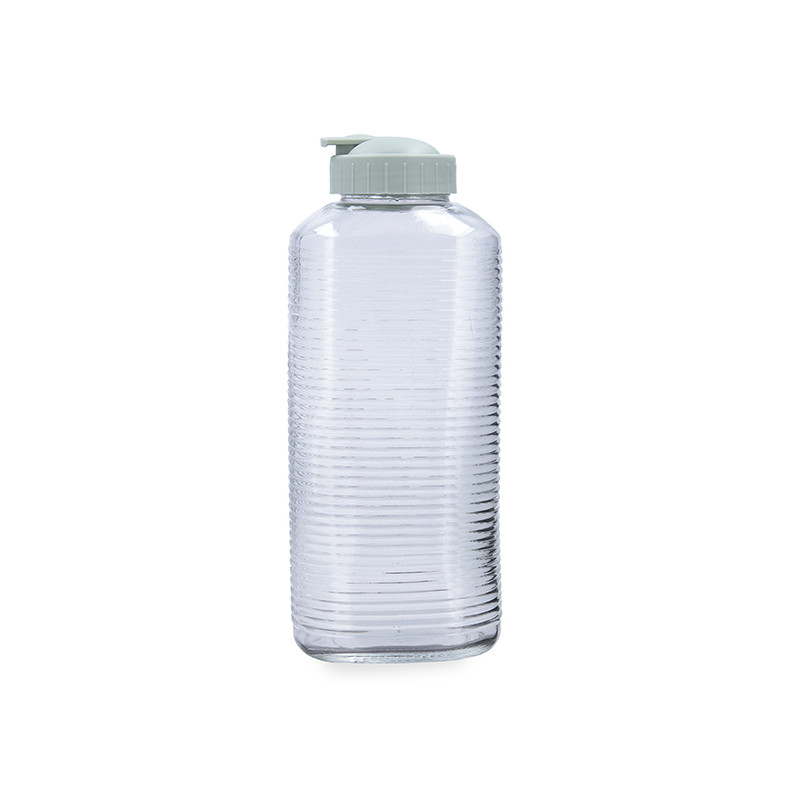 BOTELLA VIDRIO VELVET TRANSPARENTE