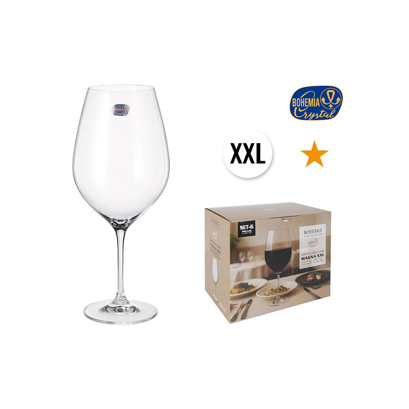 COPA VINO CRISTAL BELIA SET 6