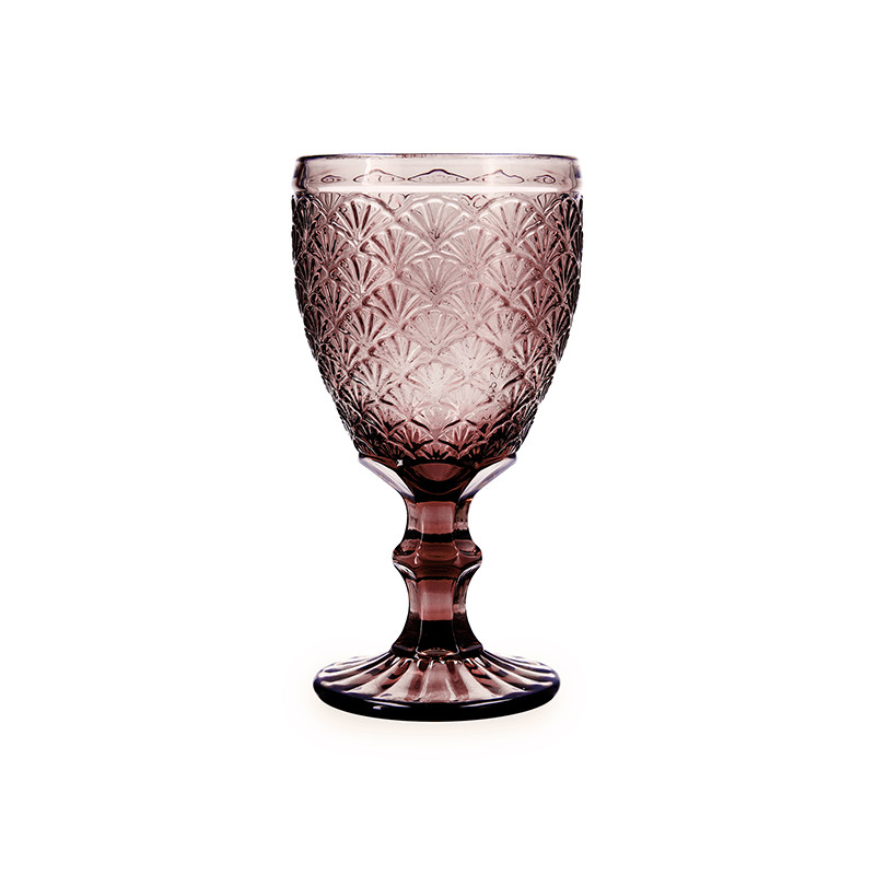 COPA VIDRIO RELIEVE ROSE MOON PACK-6