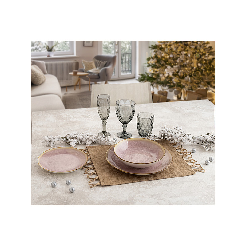 VASO AGUA GRIS MAIA PACK-6