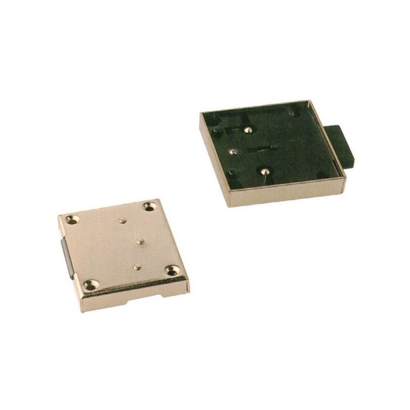 CERRADURA  SOBREP  LLAVE  LATON