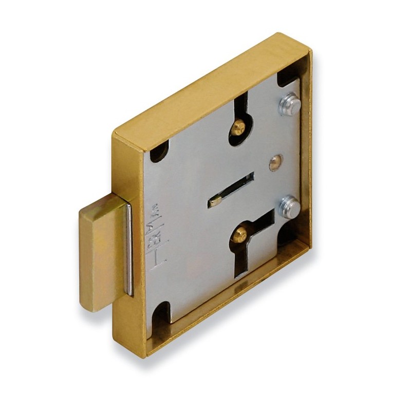 CERRADURA  SOBREP  LLAVE  LATON