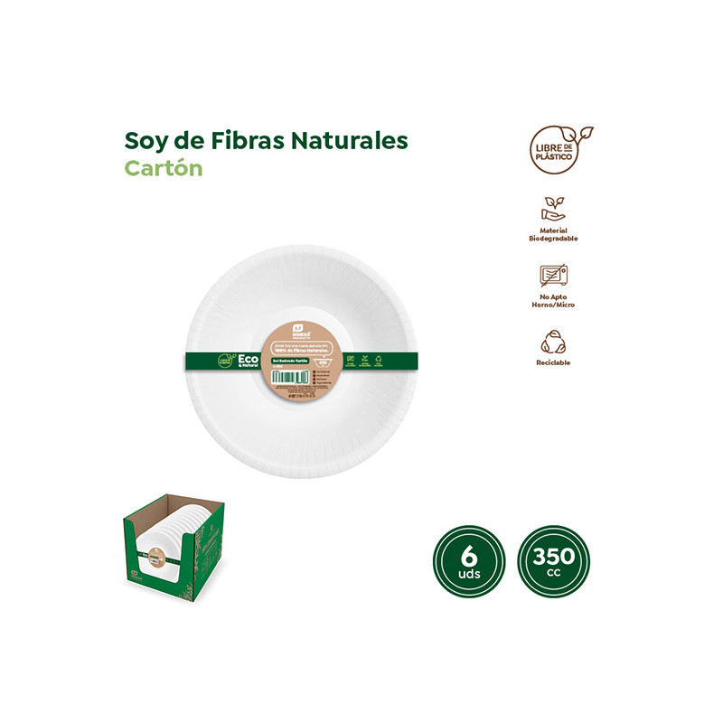 BOL DESECHAB CARTON BCO B/6
