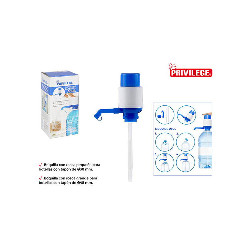 DISPENSADOR MANUAL AGUA