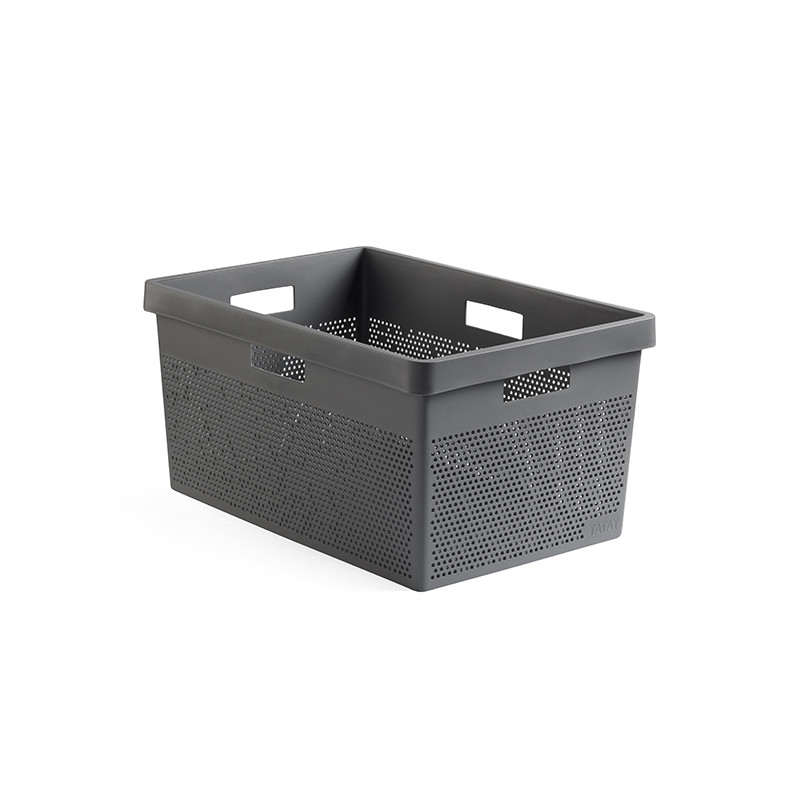 CESTA MULTIUSO 40 L GRIS ANTRACITA