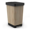 CUBO PEDAL SMART DECO MADERA