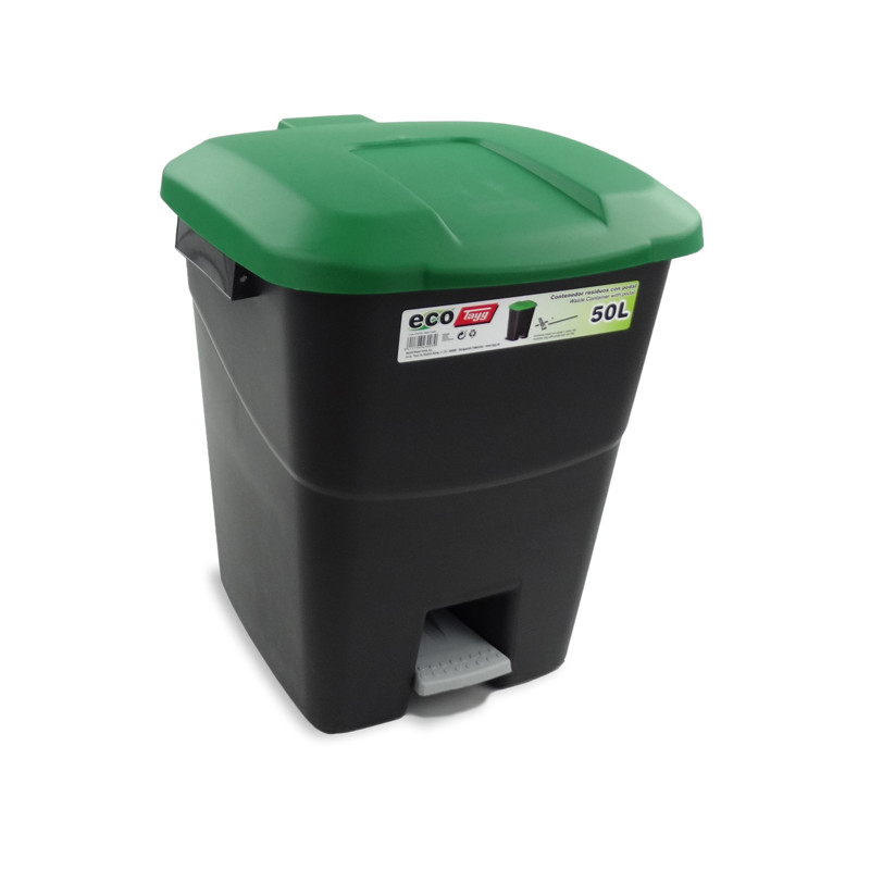 CUBO PEDAL ECOLOGICO VERDE