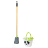 CUBO+FREGONA PANDA INFANTIL
