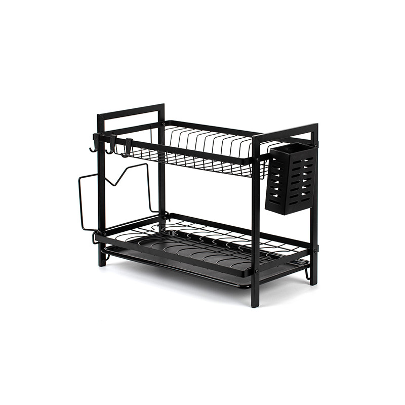 ESCURREPLATOS METAL NEGRO