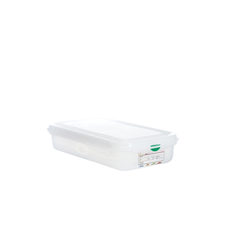 CONTENEDOR PROF GASTRONOX 1/3 H65 4 CLIPS COLOR