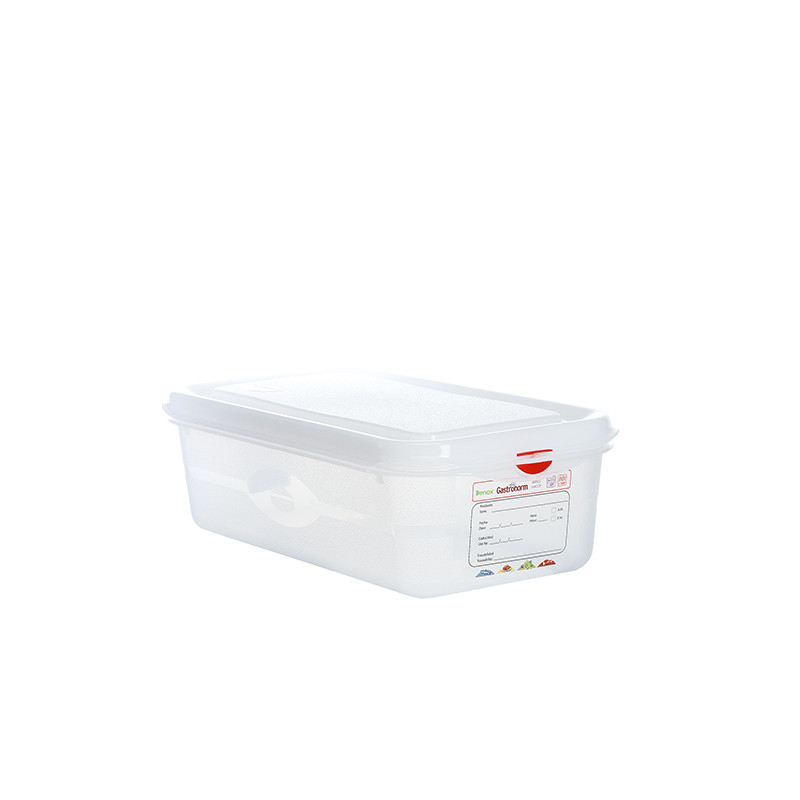 CONTENEDOR PROF GASTRONOX 1/3 H100 4 CLIPS COLOR