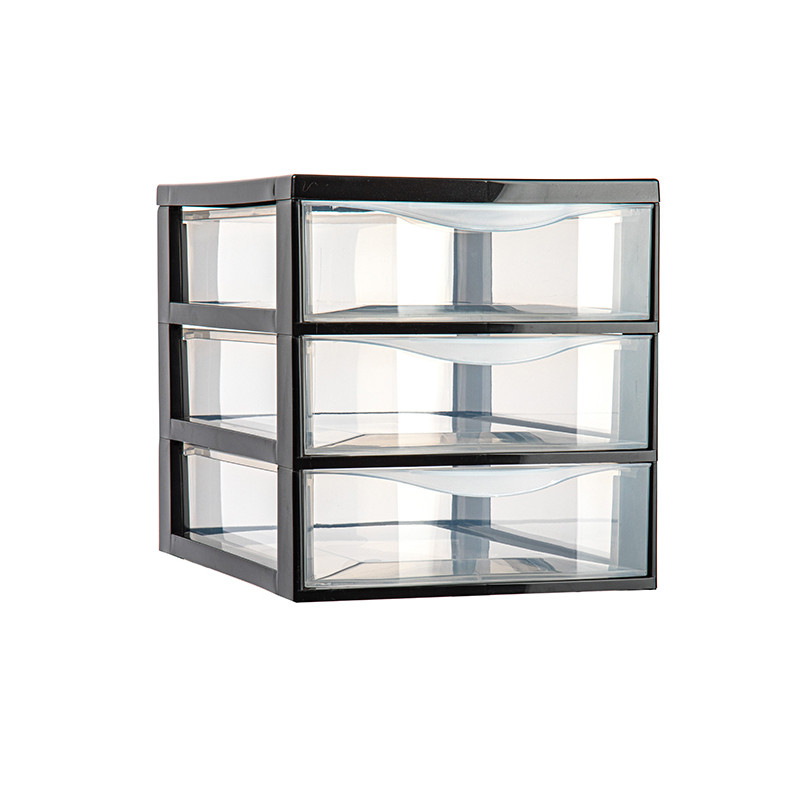 ORGANIZADOR 3 CAJONES EASY NEGRO