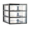 ORGANIZADOR 3 CAJONES EASY NEGRO