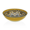 ENSALADERA PORCELANA AMARILLO SET-6