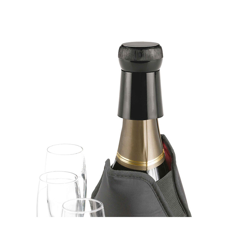 TAPON CHAMPAN PLASTICO NEGRO