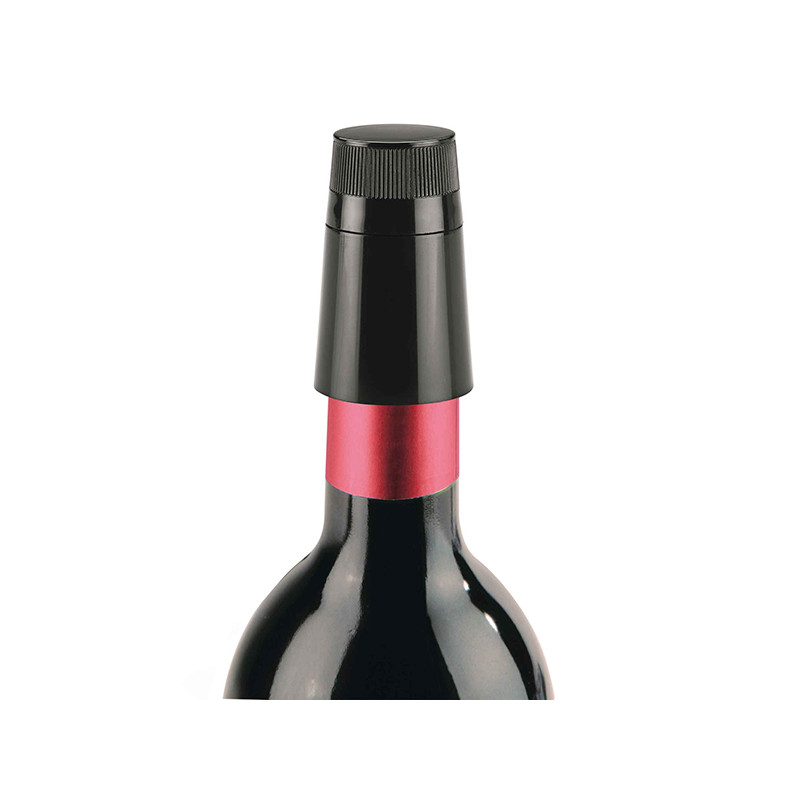 TAPON VINO PLASTICO NEGRO