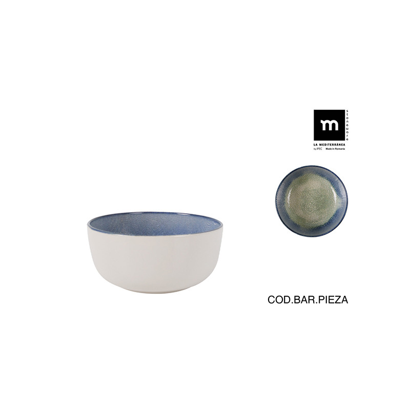 BOL STONEWARE OLAF NORDIC IVORY
