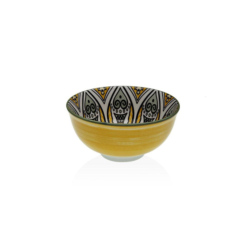 BOL PORCELANA AMARILLO SET-6