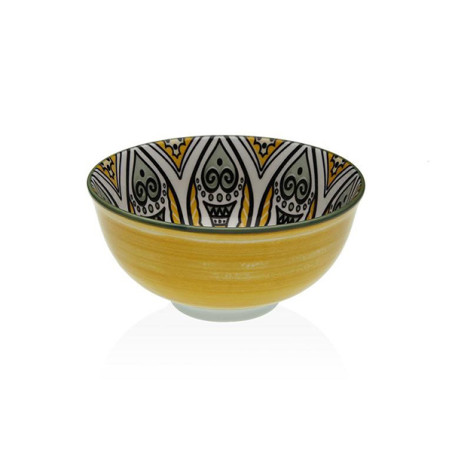 BOL PORCELANA AMARILLO SET-6