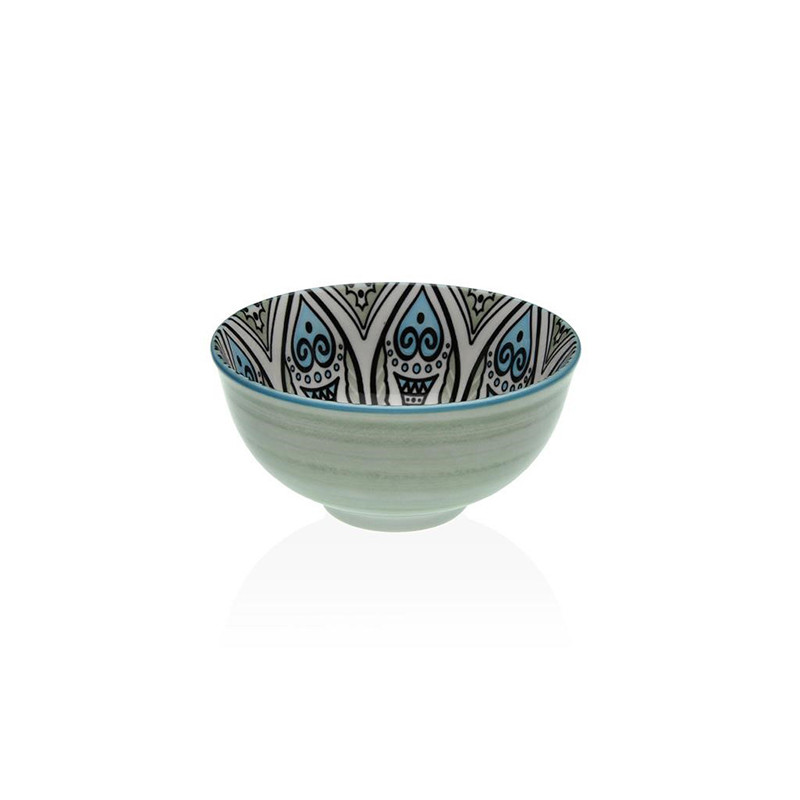 BOL PORCELANA VERDE SET-6