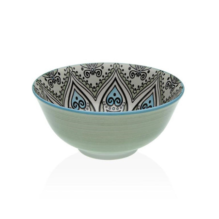 BOL PORCELANA VERDE SET-6