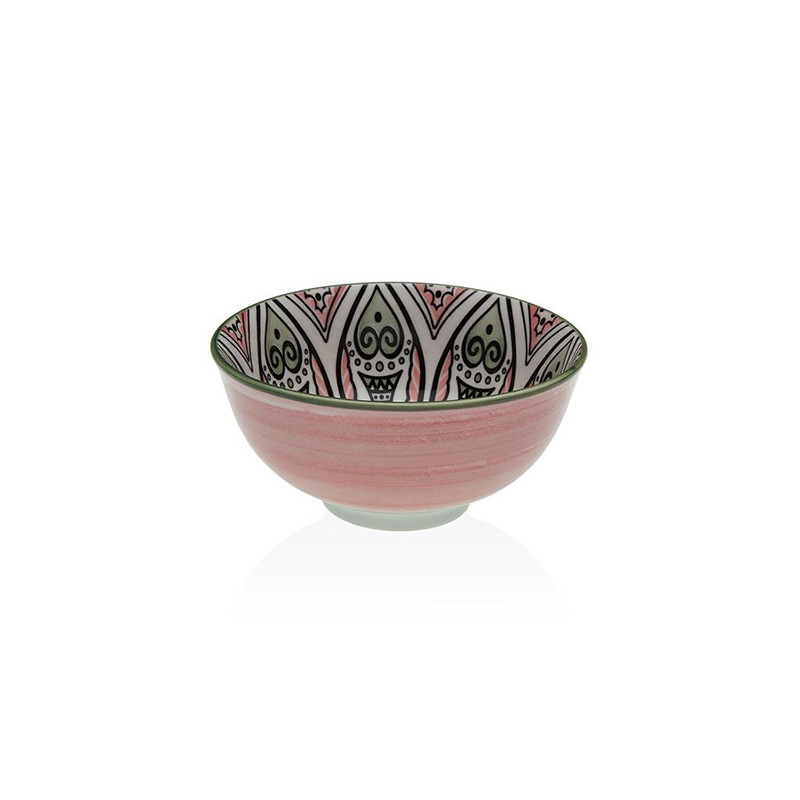 BOL PORCELANA ROSA SET-6