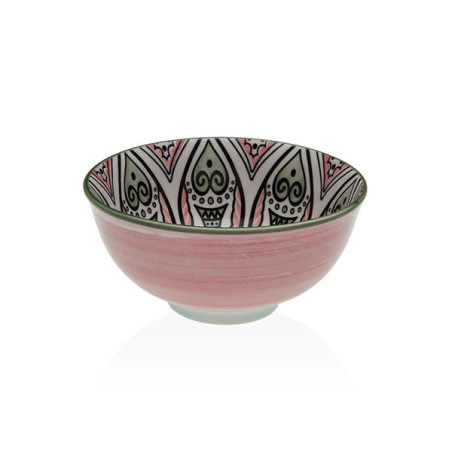 BOL PORCELANA ROSA SET-6