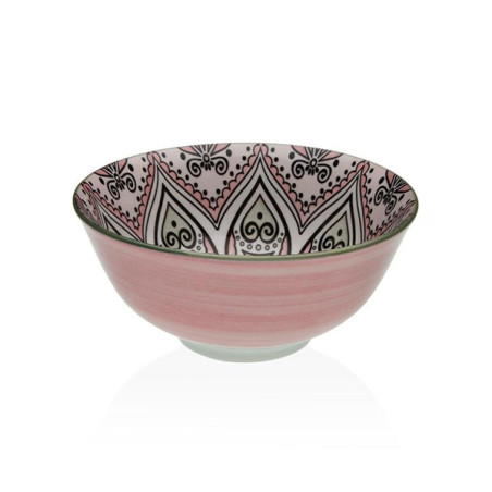 BOL PORCELANA ROSA SET-6
