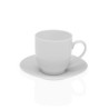 TAZA CAFE PORCELANA BLANCA SET-6